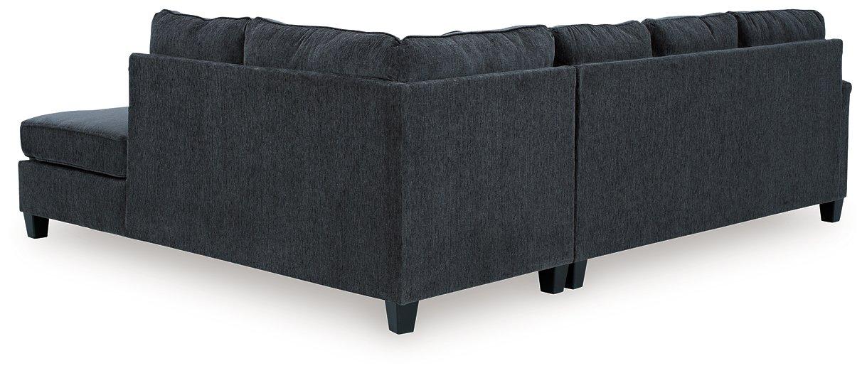 Abinger 2-Piece Sectional with Chaise - Holmwood's Furniture & Design Center (Somersworth, NH)