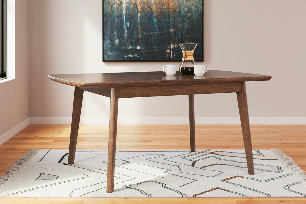 Lyncott Dining Extension Table - Holmwood's Furniture & Design Center (Somersworth, NH)
