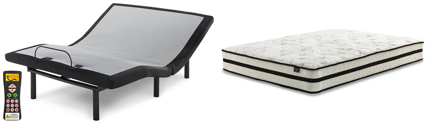 Chime 10 Inch Hybrid Mattress Package - Holmwood's Furniture & Design Center (Somersworth, NH)