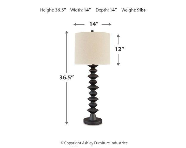 Luanndon Lamp Set - Holmwood's Furniture & Design Center (Somersworth, NH)