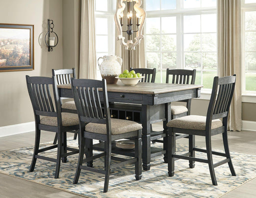 Tyler Creek Counter Height Dining Set - Holmwood's Furniture & Design Center (Somersworth, NH)