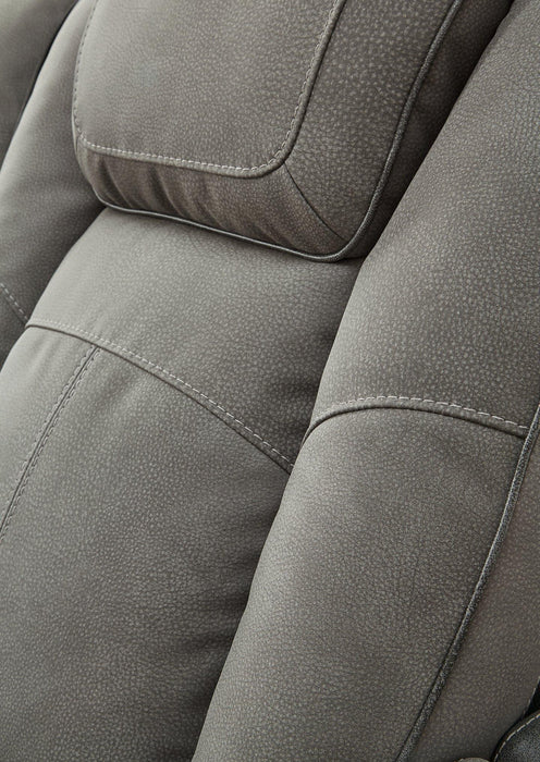 Next-Gen DuraPella Power Reclining Loveseat with Console - Holmwood's Furniture & Design Center (Somersworth, NH)