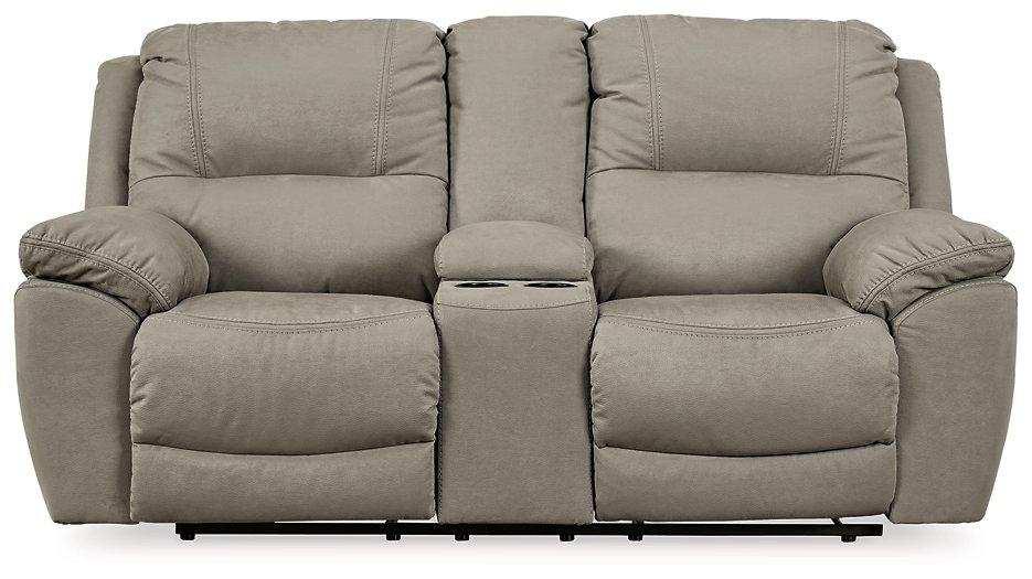 Next-Gen Gaucho Reclining Loveseat with Console - Holmwood's Furniture & Design Center (Somersworth, NH)