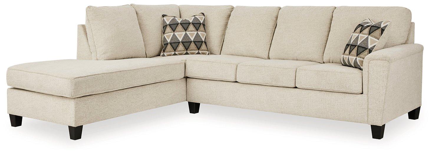 Abinger 2-Piece Sectional with Chaise - Holmwood's Furniture & Design Center (Somersworth, NH)