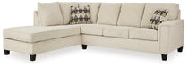 Abinger 2-Piece Sectional with Chaise - Holmwood's Furniture & Design Center (Somersworth, NH)