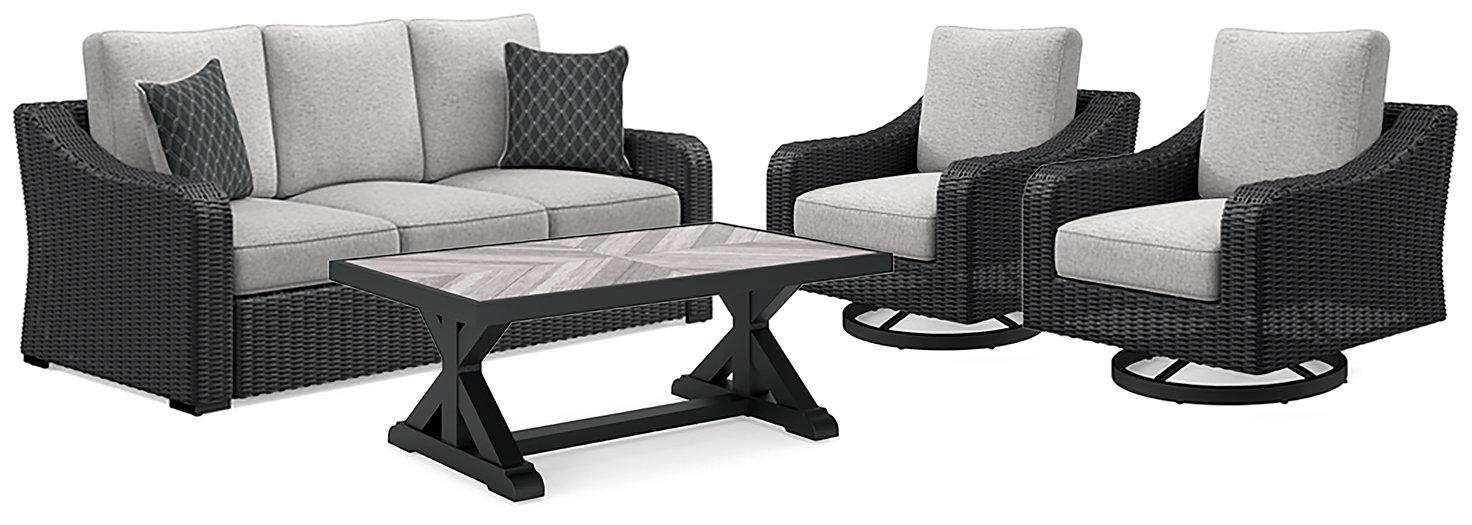 Beachcroft Outdoor Set - Holmwood's Furniture & Design Center (Somersworth, NH)