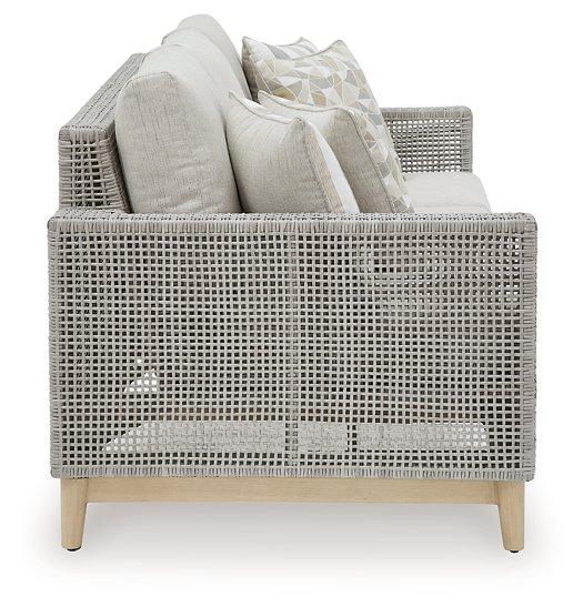 Seton Creek Outdoor Upholstery Set - Holmwood's Furniture & Design Center (Somersworth, NH)