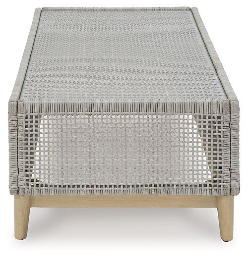 Seton Creek Outdoor Upholstery Set - Holmwood's Furniture & Design Center (Somersworth, NH)