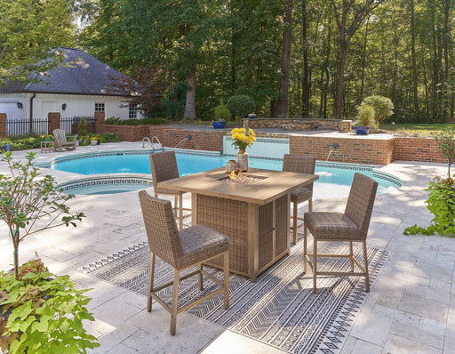Walton Bridge Outdoor Bar Set - Holmwood's Furniture & Design Center (Somersworth, NH)