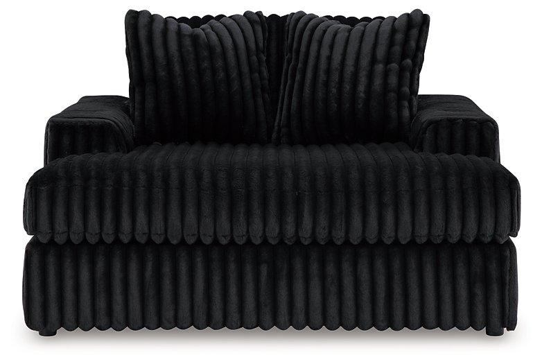 Midnight-Madness Oversized Chaise - Holmwood's Furniture & Design Center (Somersworth, NH)