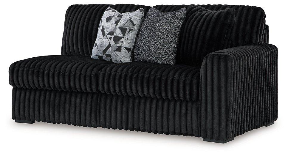 Midnight-Madness Sectional Sofa with Chaise - Holmwood's Furniture & Design Center (Somersworth, NH)