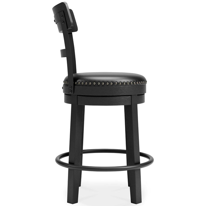 Valebeck Counter Height Bar Stool - Holmwood's Furniture & Design Center (Somersworth, NH)