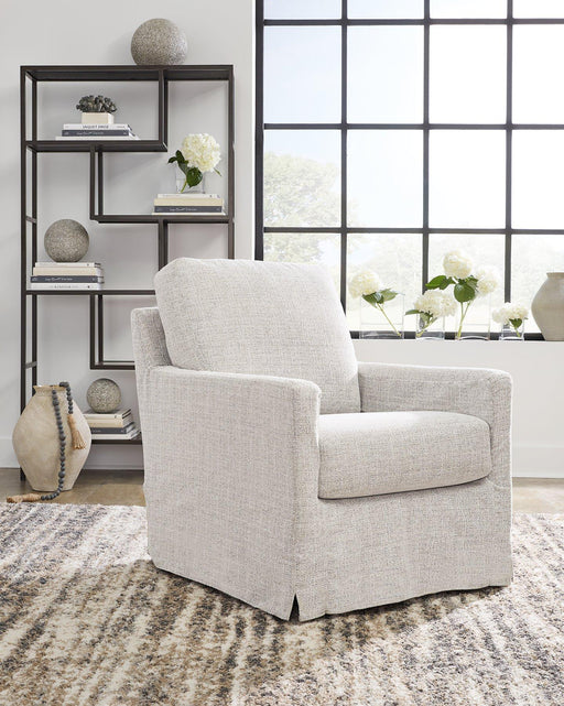 Nenana Next-Gen Nuvella Swivel Glider Accent Chair - Holmwood's Furniture & Design Center (Somersworth, NH)