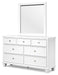 Fortman Dresser and Mirror - Holmwood's Furniture & Design Center (Somersworth, NH)