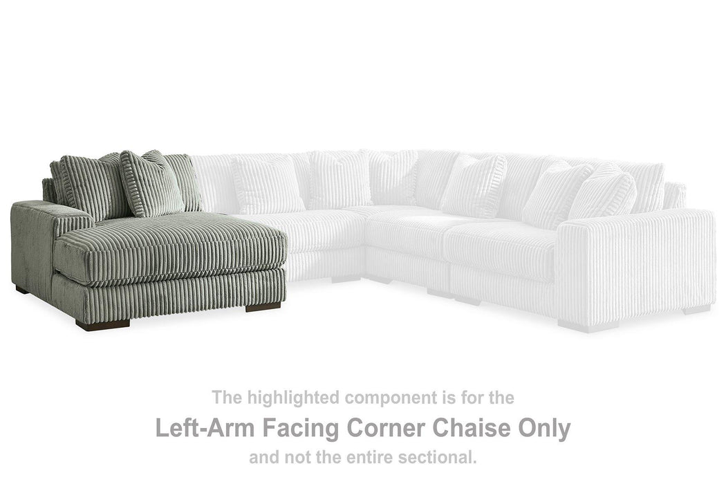 Lindyn Sectional with Double Chaise - Holmwood's Furniture & Design Center (Somersworth, NH)