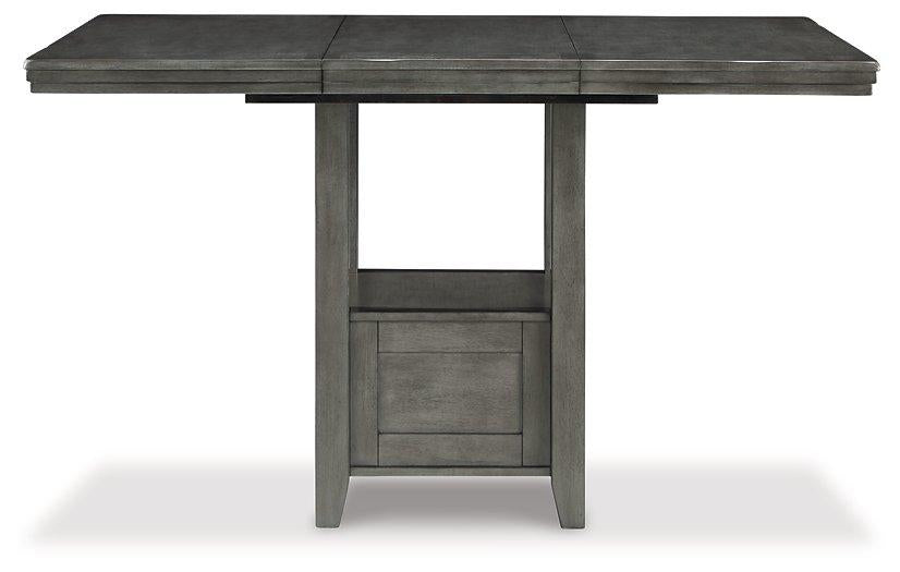 Hallanden Counter Height Dining Room Set - Holmwood's Furniture & Design Center (Somersworth, NH)
