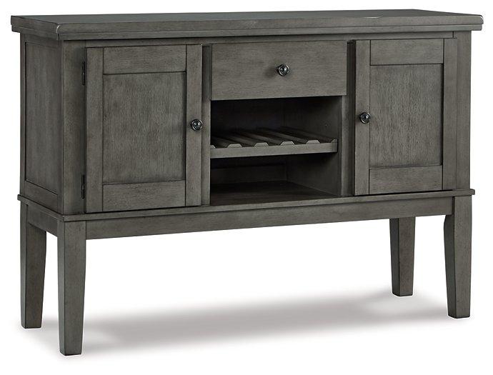 Hallanden Counter Height Dining Room Set - Holmwood's Furniture & Design Center (Somersworth, NH)