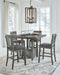 Hallanden Counter Height Dining Room Set - Holmwood's Furniture & Design Center (Somersworth, NH)