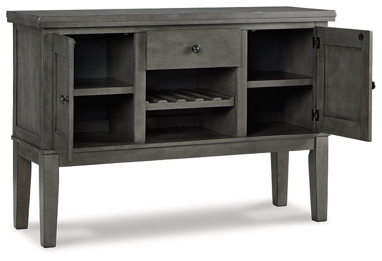 Hallanden Counter Height Dining Room Set - Holmwood's Furniture & Design Center (Somersworth, NH)