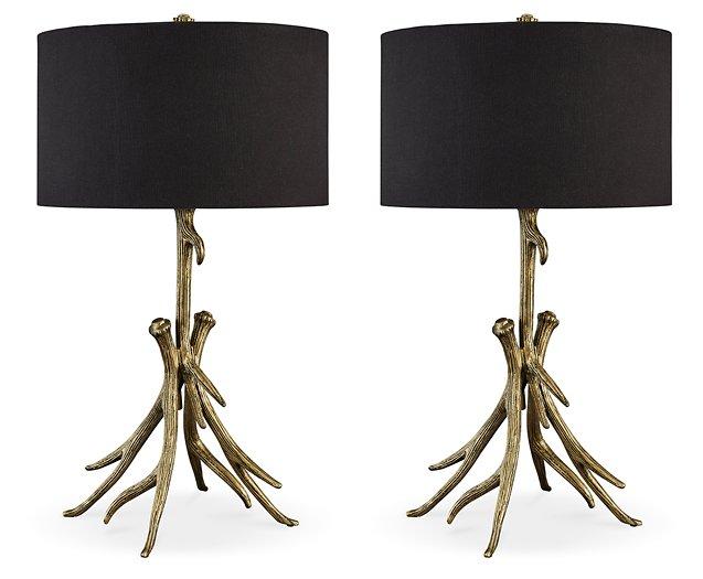 Josney Lamp Set - Holmwood's Furniture & Design Center (Somersworth, NH)