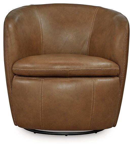 Kierreys Swivel Accent Chair - Holmwood's Furniture & Design Center (Somersworth, NH)