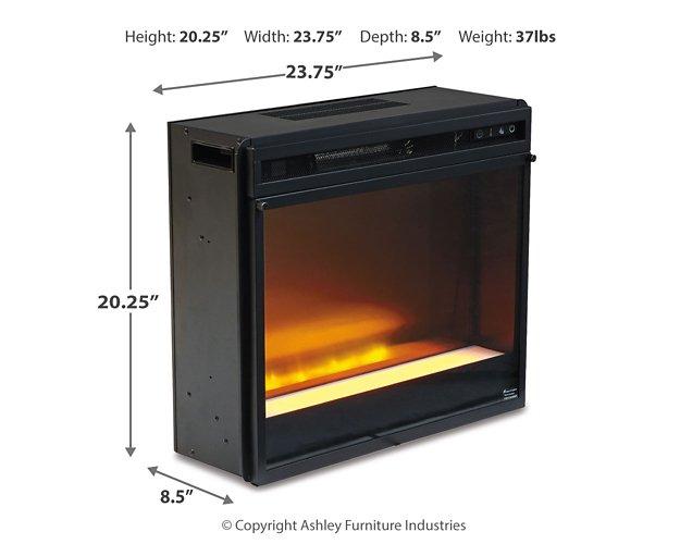 Wildenauer 76" TV Stand with Electric Fireplace - Holmwood's Furniture & Design Center (Somersworth, NH)