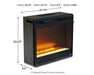 Wildenauer 76" TV Stand with Electric Fireplace - Holmwood's Furniture & Design Center (Somersworth, NH)