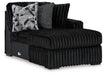 Midnight-Madness Sectional Sofa with Chaise - Holmwood's Furniture & Design Center (Somersworth, NH)