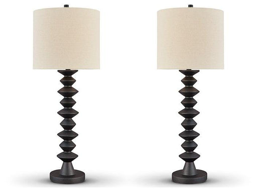 Luanndon Lamp Set - Holmwood's Furniture & Design Center (Somersworth, NH)