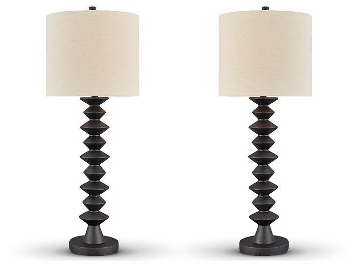 Luanndon Lamp Set - Holmwood's Furniture & Design Center (Somersworth, NH)