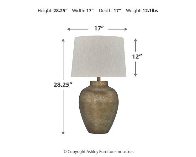 Madney Lamp Set - Holmwood's Furniture & Design Center (Somersworth, NH)
