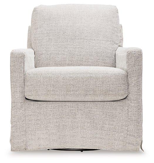 Nenana Next-Gen Nuvella Swivel Glider Accent Chair - Holmwood's Furniture & Design Center (Somersworth, NH)