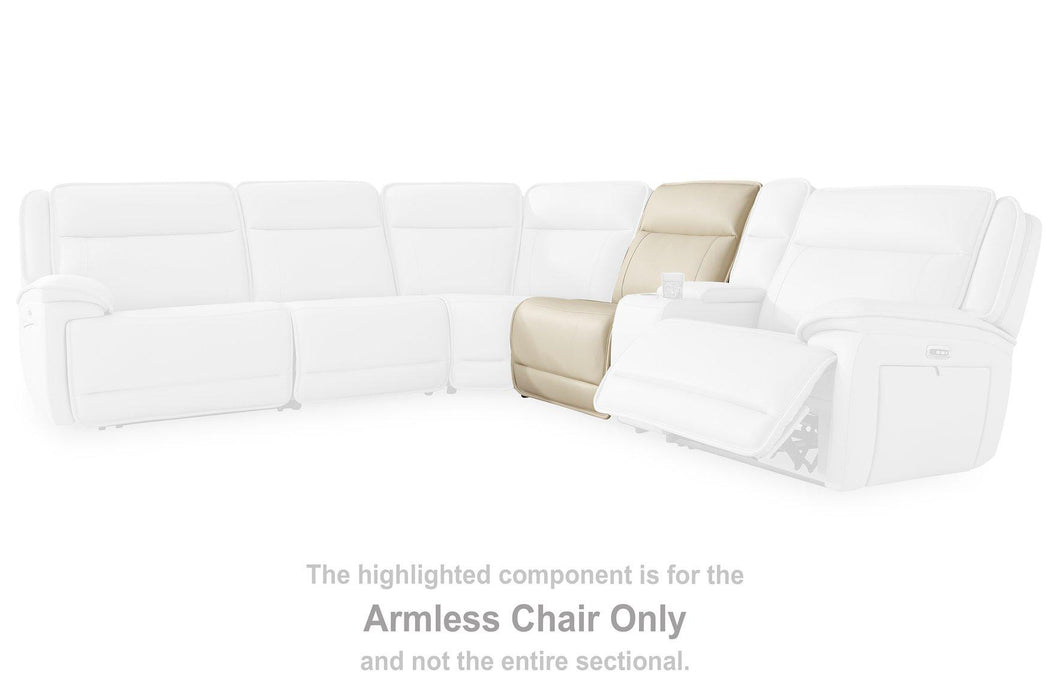 Double Deal Reclining Sectional with Console - Holmwood's Furniture & Design Center (Somersworth, NH)