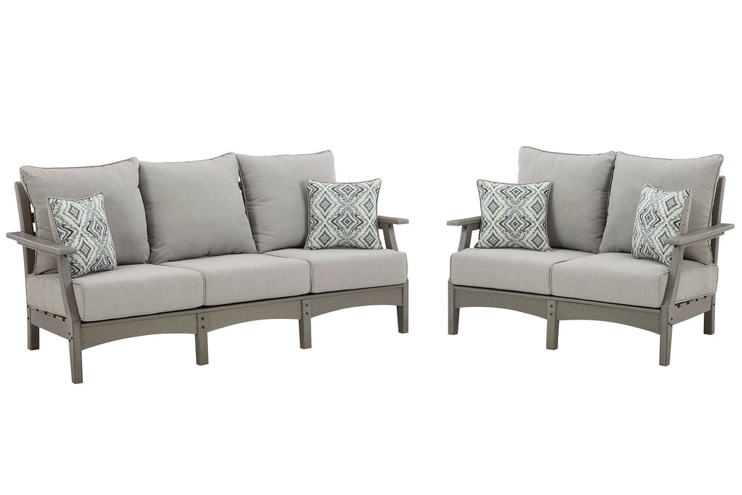 Visola Outdoor Seating Set - Holmwood's Furniture & Design Center (Somersworth, NH)