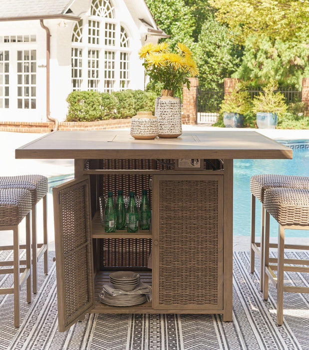 Walton Bridge Outdoor Dining Set - Holmwood's Furniture & Design Center (Somersworth, NH)