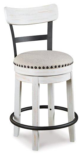 Valebeck Counter Height Bar Stool - Holmwood's Furniture & Design Center (Somersworth, NH)
