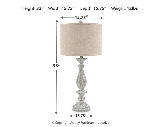 Bernadate Lamp Set - Holmwood's Furniture & Design Center (Somersworth, NH)