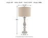 Bernadate Lamp Set - Holmwood's Furniture & Design Center (Somersworth, NH)