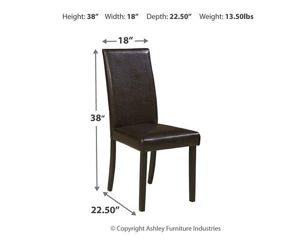 Kimonte Dining Chair Set - Holmwood's Furniture & Design Center (Somersworth, NH)