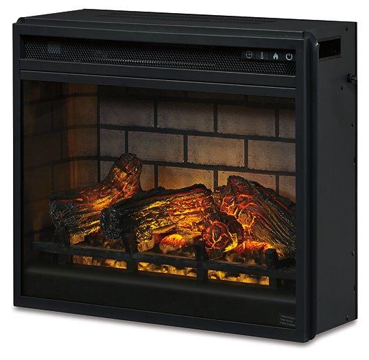 Wildenauer 76" TV Stand with Electric Fireplace - Holmwood's Furniture & Design Center (Somersworth, NH)