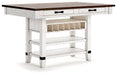 Valebeck Counter Height Dining Table - Holmwood's Furniture & Design Center (Somersworth, NH)