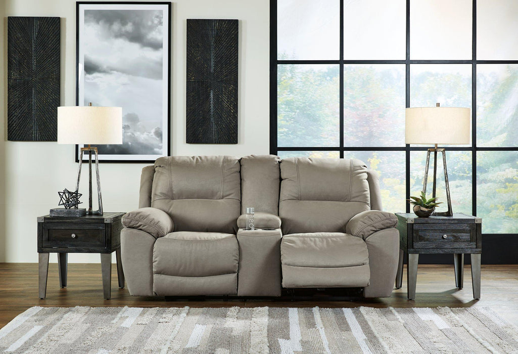 Next-Gen Gaucho Power Reclining Loveseat with Console - Holmwood's Furniture & Design Center (Somersworth, NH)