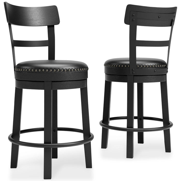 Valebeck Counter Height Bar Stool - Holmwood's Furniture & Design Center (Somersworth, NH)
