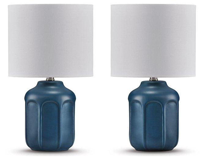 Gierburg Lamp Set - Holmwood's Furniture & Design Center (Somersworth, NH)