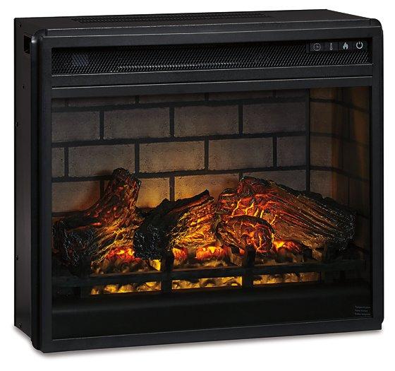 Wildenauer 76" TV Stand with Electric Fireplace - Holmwood's Furniture & Design Center (Somersworth, NH)