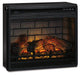 Wildenauer 76" TV Stand with Electric Fireplace - Holmwood's Furniture & Design Center (Somersworth, NH)