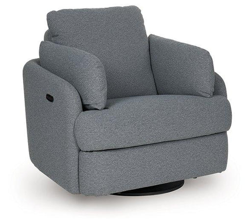 Alainmont Next-Gen Nuvella Swivel Power Recliner - Holmwood's Furniture & Design Center (Somersworth, NH)