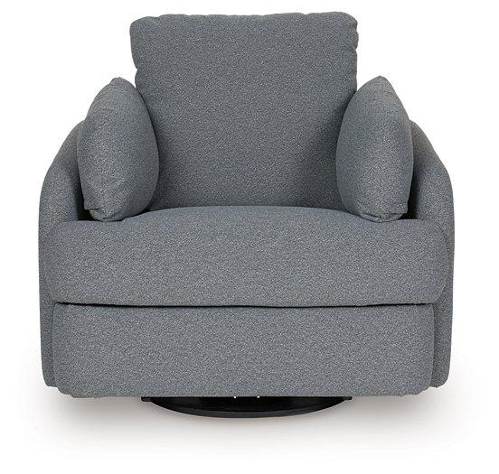 Alainmont Next-Gen Nuvella Swivel Power Recliner - Holmwood's Furniture & Design Center (Somersworth, NH)