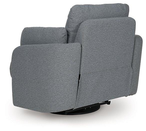 Alainmont Next-Gen Nuvella Swivel Power Recliner - Holmwood's Furniture & Design Center (Somersworth, NH)