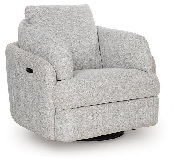 Alainmont Next-Gen Nuvella Swivel Power Recliner - Holmwood's Furniture & Design Center (Somersworth, NH)